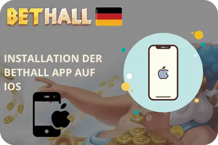 BetHall App auf iPhone