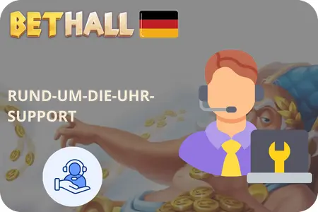BetHall Casino Support-Teams 